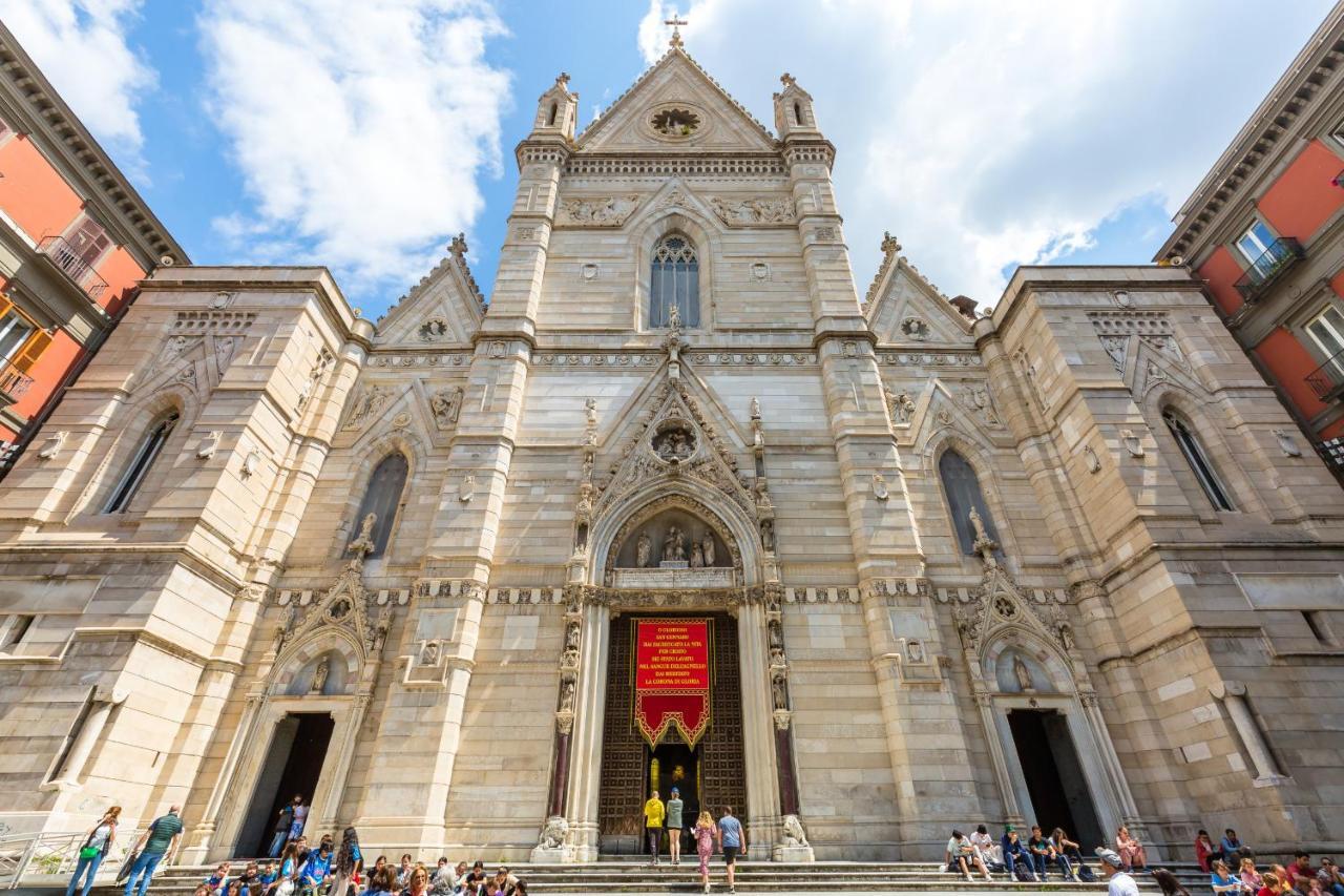 Maria'S Bright Flats At The Cathedral Daire Napoli Dış mekan fotoğraf
